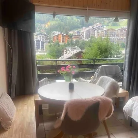 Sunny Swiss Mountain In Centre By Jolidi